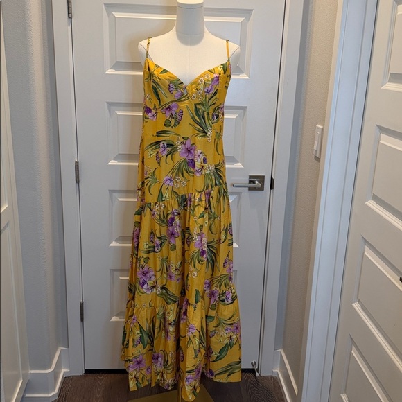 FARM Rio Flowers Long Dress Size XL - Picture 6 of 11